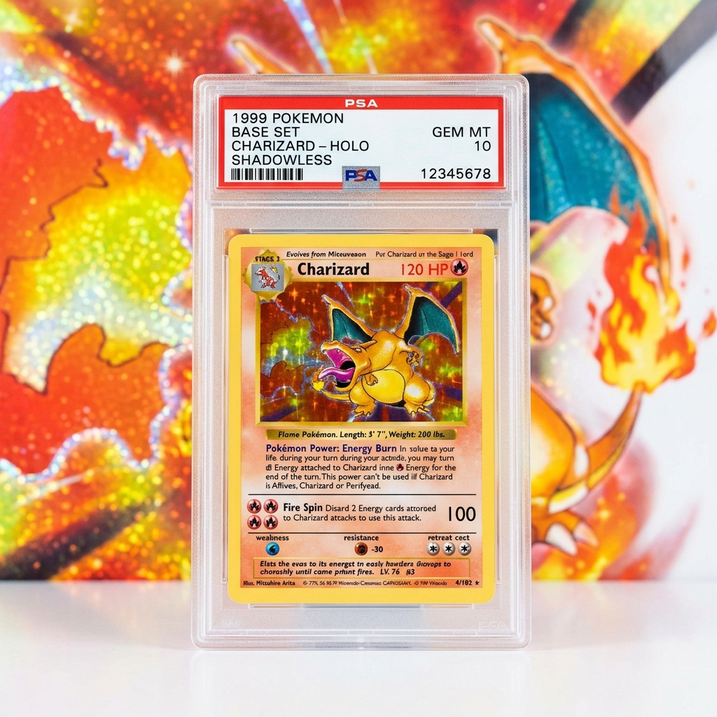 1999 Pokemon Base Set Charizard Holo #1