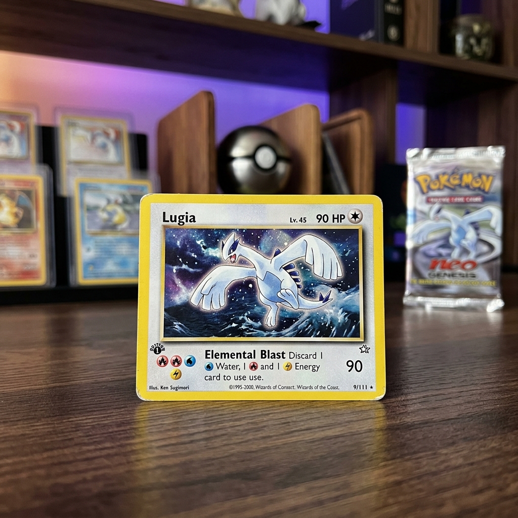 2000 Neo Genesis Lugia 1st Edition Holo #5